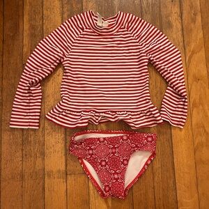 Janie and Jack Long Sleeve Swimsuit